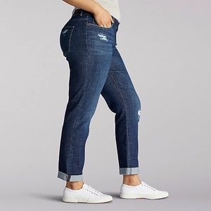 Curvy Fit Boyfriend Jeans by Lee